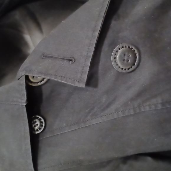 Mackage Double Breasted Cotton Blend Trench Coat- Sz. XS - Picture 5 of 16